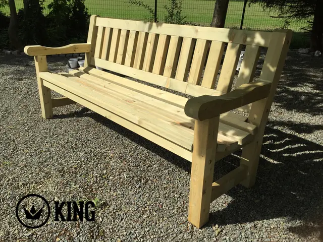 Banc de jardin KING® George Luxe 200 cm – photo 2