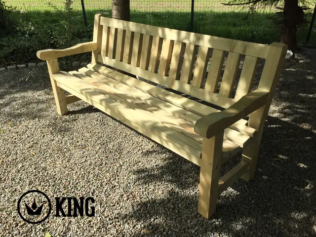 Banc de jardin KING® George Luxe 200 cm – photo 4