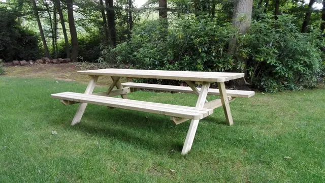 Lot de 6 tables de pique-nique KING® 240 cm – photo 3