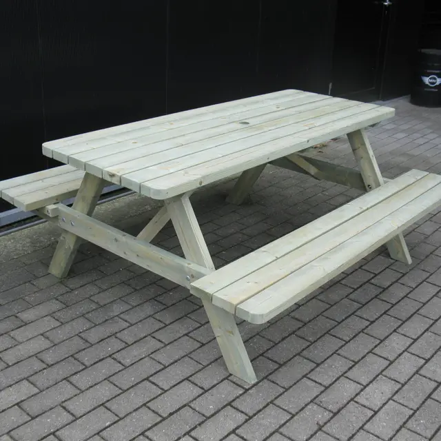 Lot de 6 tables de pique-nique ROYAL KING® 200 cm