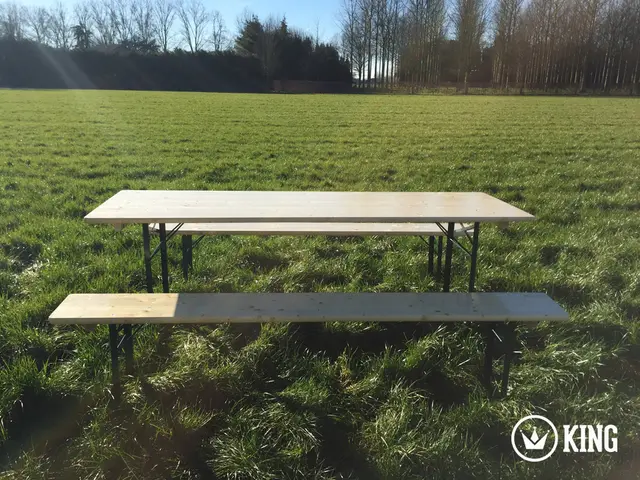 Set brasserie KING® 220 × 70 cm (table + 2 bancs) – photo 4