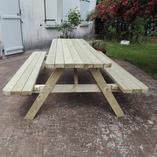 Table de pique-nique ROYAL KING® 200 cm – photo 2